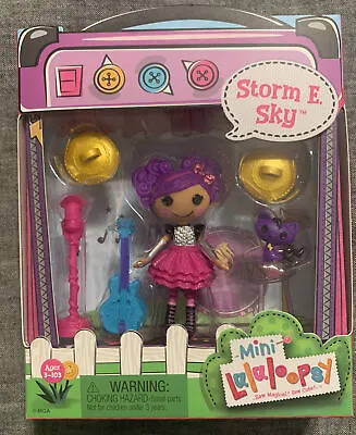 Mini Lalaloopsy Storm E. Sky 3  Figure W/Pet And Accessories NEW! • $10