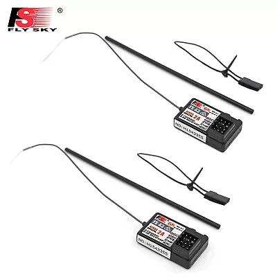 2Pcs Flysky FS-A3 2.4G 3CH Receivers For GT2E GT2G Transmitter Controller Z9F2 • $15.96