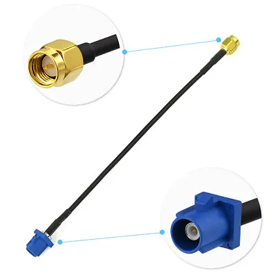 Fakra Antenna Adapter To SMA Suitable For Audi Seat Skoda VW GPS DAB • $4.48