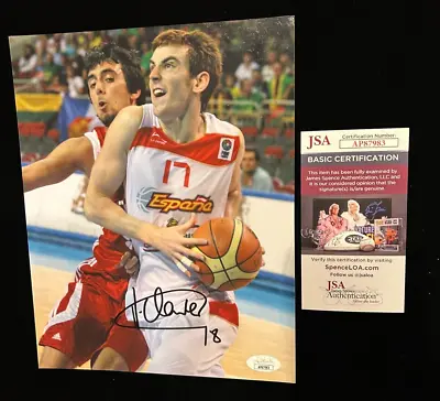 Victor Claver Signed Spain/Espana 8x10 Photo (Portland Trail Blazers) W/ JSA COA • $19.95