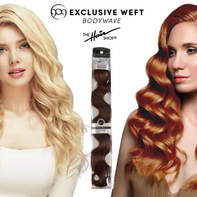 909 Bodywave Exclusive Weft By The Hair Shop Remy Human Hair Extensions 90g • $39.99