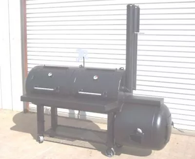 NEW Reverse Flow Custom Patio BBQ Pit Smoker Charcoal Grill • $3050