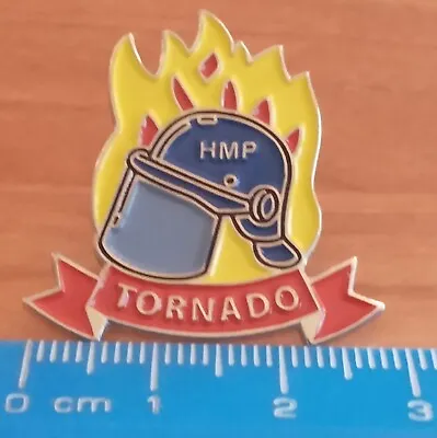 £4 • Buy Hm Prison Service Hmp Tornado Lapel Pin Badge Tie Tac 