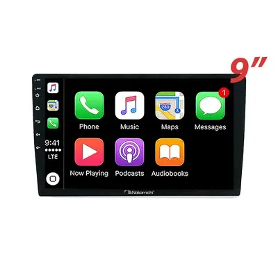 9  Wireless CarPlay Android Auto Nakamichi BT For Nissan Navara D40 ST 11-14 SO • $1199