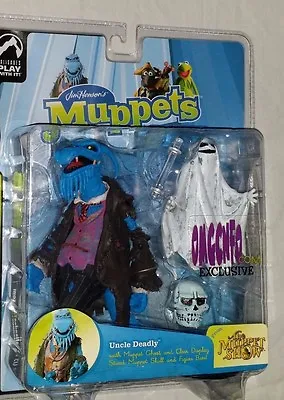 MUPPETS SHOW MISP Exclusive UNCLE DEADLY Jim Henson TV Action Figure WHITE GHOST • $39.99