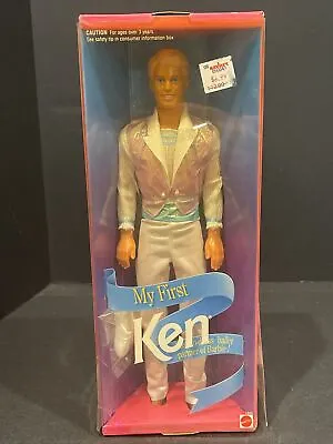 1992 Mattel - Barbie My First Ken Doll - Ballet Easy To Dress - NRFB/MIB - Read! • $15.99