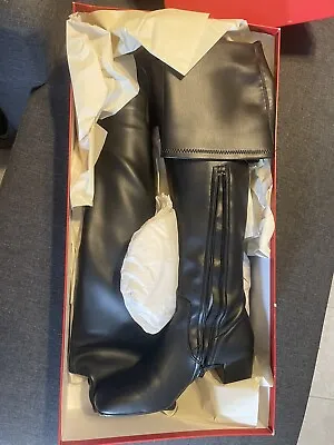$250 • Buy Staud Vegan Leather Thigh High Boots