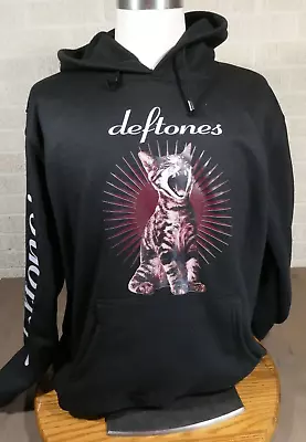 Deftones Like Linus Hoodie Sweatshirt 90s Hard Rock Band L Large  Free Shipping • $39.99