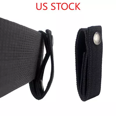 Tactical Molle Duty Belt Handcuff Strap Case 1  Webbing Strap Holder Strong Snap • $9.68