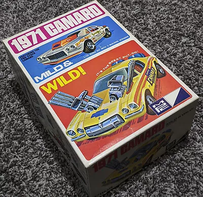 Vtg Mpc Orig 1971 Camaro Mild & Wild Model Kit - Car 1/25 Super Sport Pro Stock • $256.06