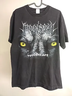 Rare Collection Moonspell Wolfheart Band Double Side Men T-Shirt MEDIUM • $64.67