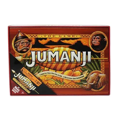 $24 • Buy Jumanji Woodcase Classic Retro '90s Board Game - Loot - BRAND NEW