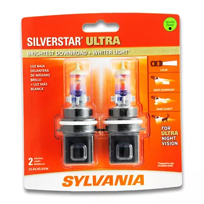 Sylvania SilverStar Ultra High Beam Low Beam Headlight Bulb For Merkur Bm • $44.75