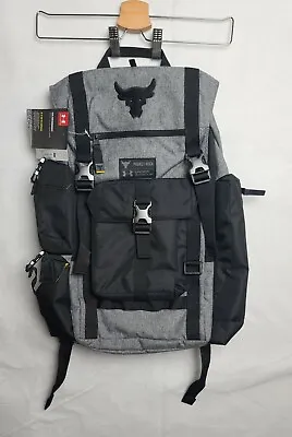 Under Armour 1325331-040 UA Project Rock Vanish Regiment Backpack -  Grey • $119.99