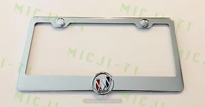 3D Buick Emblem Stainless Steel License Plate Frame Rust Free • $22.99