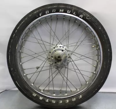Nice Vintage 19  D.I.D Front Motorcycle Rim With Tire 3.25 H19 4 P.R • $200