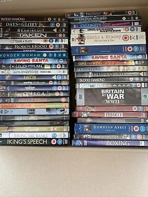 £9.99 • Buy 40+ New And Sealed DVD JobLot- I.Robot Downtown Abbey Hellraiser Guardians Etc