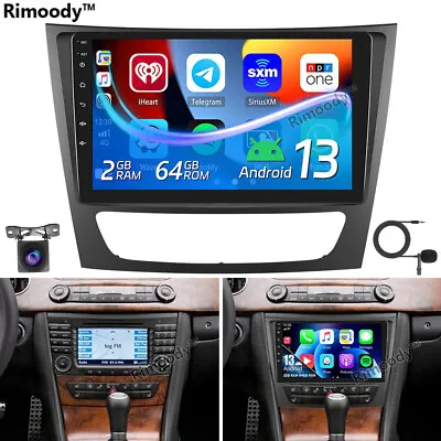 For Mercedes-Benz E-W211 CLS-W219 9  Android 13 2+64GB Car Stereo GPS Radio WiFi • $159.99