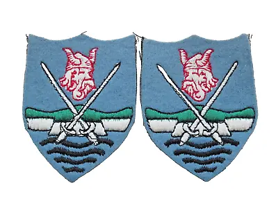 £3.20 • Buy Eastern Command 2nd Pattern Pair Of Woven Formation Arm Badges