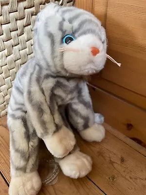 £13.99 • Buy TY Beanie Buddies Silver The Cat 11  With Tags