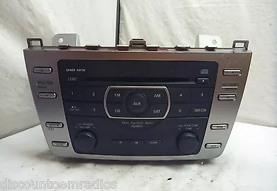 09 10 11 Mazda 6 Radio Cd Mp3 Player GS3R669R0 JC12805 • $47.25