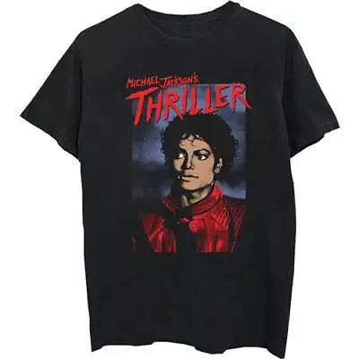 Michael Jackson Thriller Pose Black T-Shirt NEW OFFICIAL • £15.19