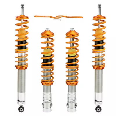 Lowering Suspension Coilover Struts Kit For VW MK2 / MK3 GOLF & JETTA - Red • $316.18