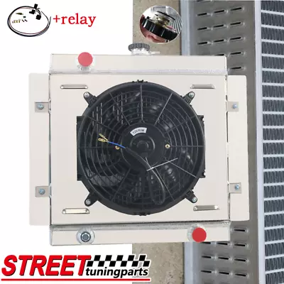 3Row Radiator+SHROUD FAN+RELAY Fit 68-80 Ford Escort Mk1 Mk2 PINTO MEXICO RS2000 • $259