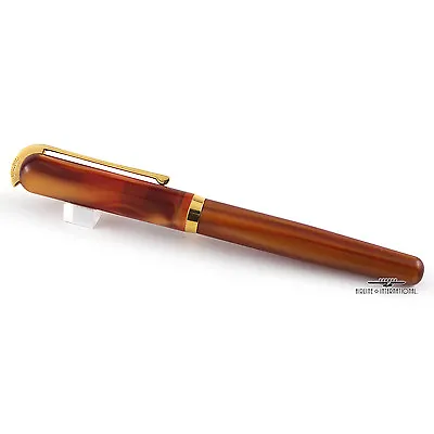 Visconti 1st Edition/Prototype Amber Pericle Convertibile Rollerball Pen RARE! • $485