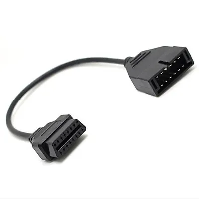12 Pin OBD1 To 16 Pin OBD2 Convertor Adapter For GM Car Diagnostic Scanner • $10.33