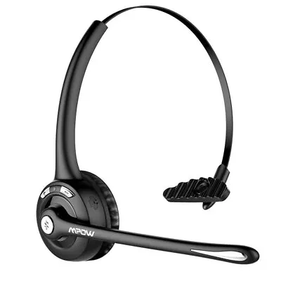£20.99 • Buy Mpow Pro Trucker Bluetooth Headset Wireless Headphone Handsfree Microphone Skype