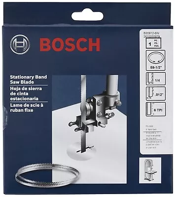Bosch BS5912-6W 59.5  X 1/4  X 6 TPI General Purpose Blade -F9 • £13.71