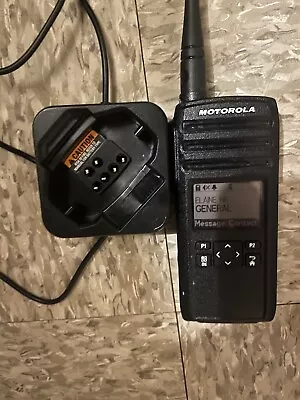 Motorola DTR700 50 Channel 900 MHz Two Way Radio With Belt Holster • $250