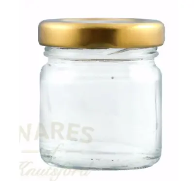 £6.29 • Buy Mini Jam Jar, Small Glass Jar With Airtight Lids For Wedding Favours