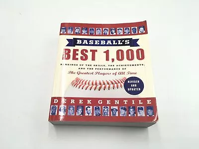 Baseball's Best 1000 Rankings Of The Skills Of The Greatest Players • $10.99