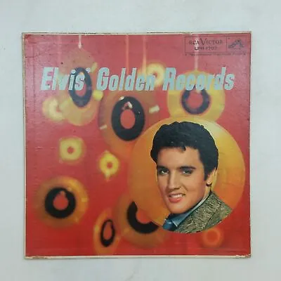 ELVIS PRESLEY Elvis' Golden Records LPM1707 R Mono LP Vinyl VG+ Cover VG 1958 • $34.99