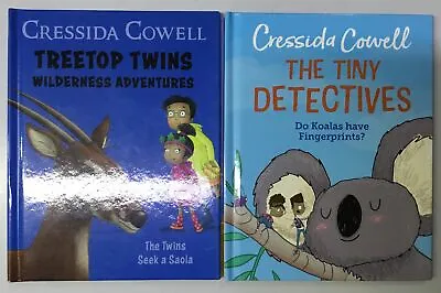 The Tiny Detectives - Treetop Top Twins Wilderness Adventures By Cressida Cowell • $3.26