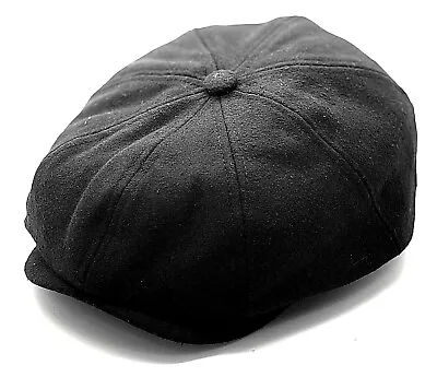 £10.99 • Buy Peaky Blinders Newsboy Gatsby Cap Hat Black Flat 8 Panel BakerBoy Mens Boys