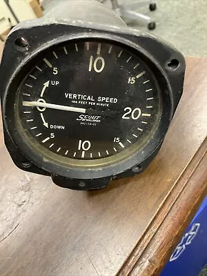 Kollsman Vertical Speed Indicator P/N 991-10-01 • $80