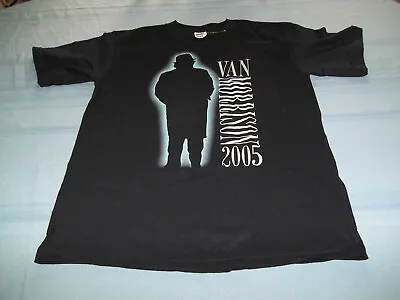 Vtg Van Morrison North America 2005 Tour Double Sided T-Shirt Size M • $14.99