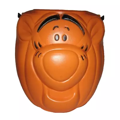 VTG Tigger Blow Mold TRICK Or TREAT Candy Pumpkin Pail Bucket Halloween Disney • $9.99