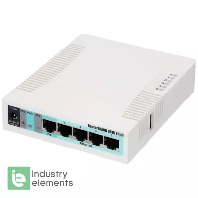 MikroTik RB260GS CSS106-5G-1S 5 Ports 1x SFP Network Switch  Factory Sealed • $50.59