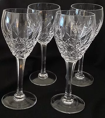 Set Of 4 Laurent By Waterford Crystal Water Goblets Marquis Collection • $200