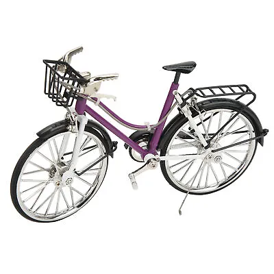 Miniature Alloy Bicycle Toy Finger Bike Model Desktop Decoration Gift Supply BST • £23.41