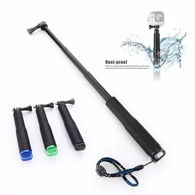 $10.82 • Buy Monopod Tripod Selfie Stick Pole Handheld For Gopro Hero 6 5 4 3 +3 2 1