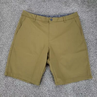 Puma Shorts Mens 36 Khaki Stretch Waist Performance Jackpot Chino Golf Short 10  • $19.99