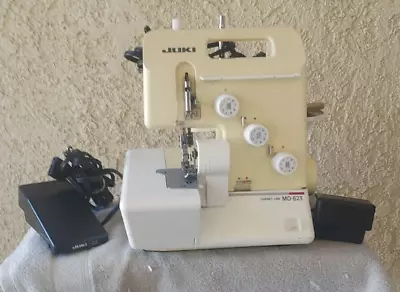 JUKI MO-623 MO 623 2/3 Thread Overlock Serger Sewing Machine (Mint)Same Day Ship • $247.02