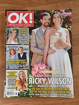 OK Magazine Princess Diana At 60 Kate William Laura Whitmore Ricky Wilson 2021 • £2