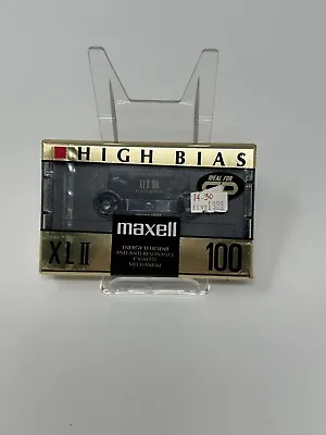 Maxell XLII High Bias Cassette Tape 100 Minutes Sealed • $4.80