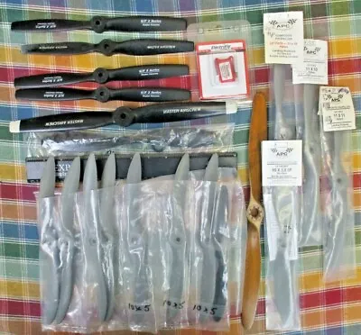Lot Of Model Airplane Propellers - Mostly NEW • $47.99